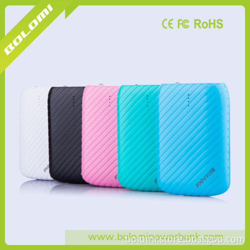2016 Promotion mini Mobile Charger, Lithium Battery Leather Case Mobile Power Bank 6000mah, smart power bank